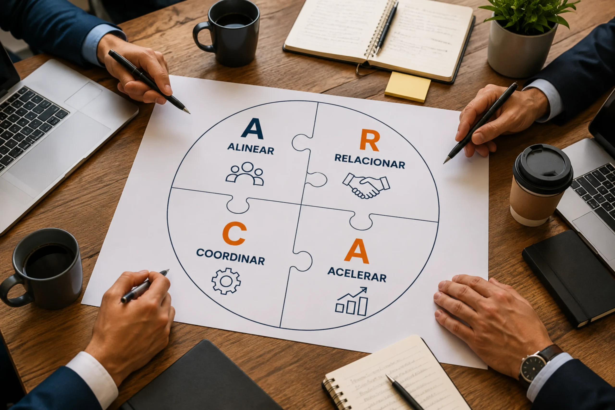 Método A.R.C.A. — Alinear, Relacionar, Coordinar y Acelerar